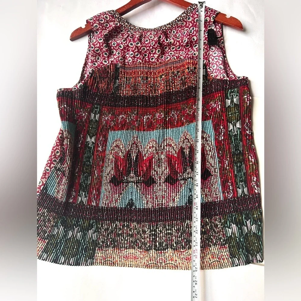 Anthropologie Patchwork Tank Top
Blouse Floral Mixed Print - Picture 7 of 8